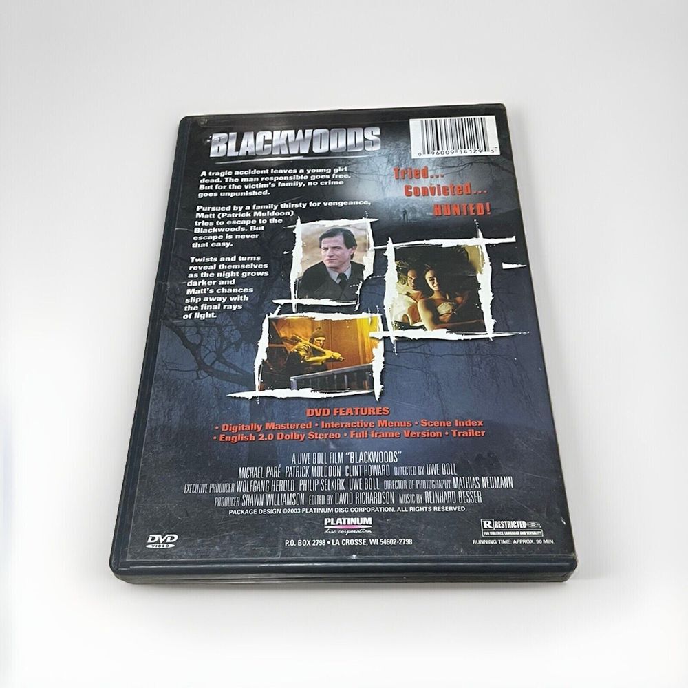 Blackwoods - DVD - VERY GOOD - Picture 2 of 5